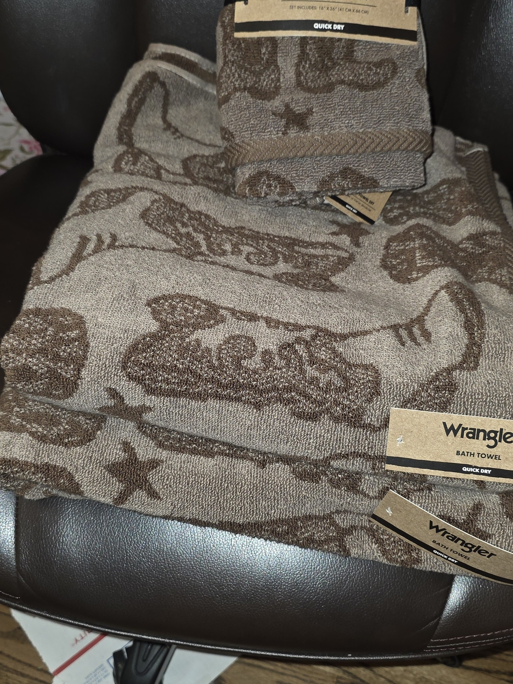 Wrangler Boot Towels